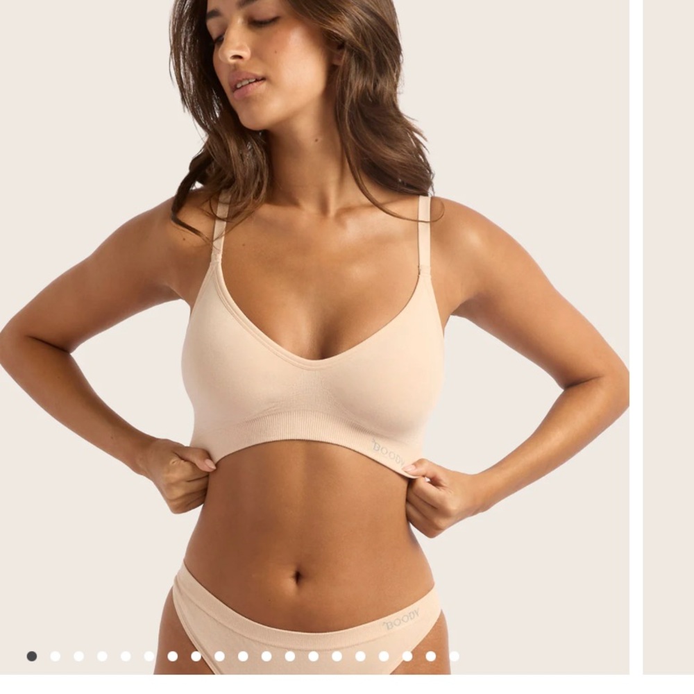 Boody Women's Beige Wireless T Shirt Bra